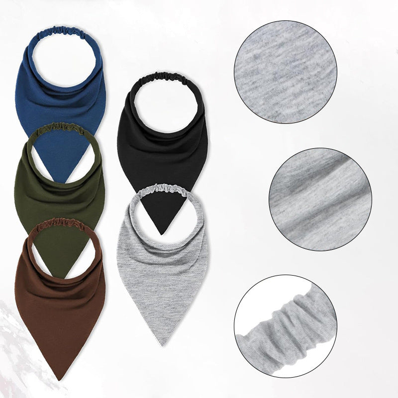 Triangle Shawl Women's Pure Color Comfort All-match High Elastic