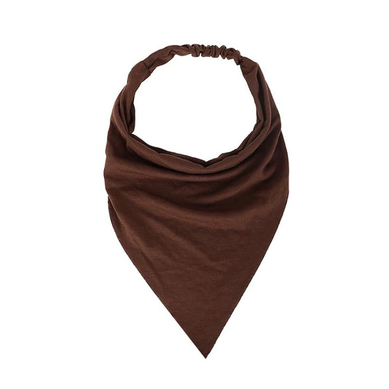Triangle Shawl Women's Pure Color Comfort All-match High Elastic